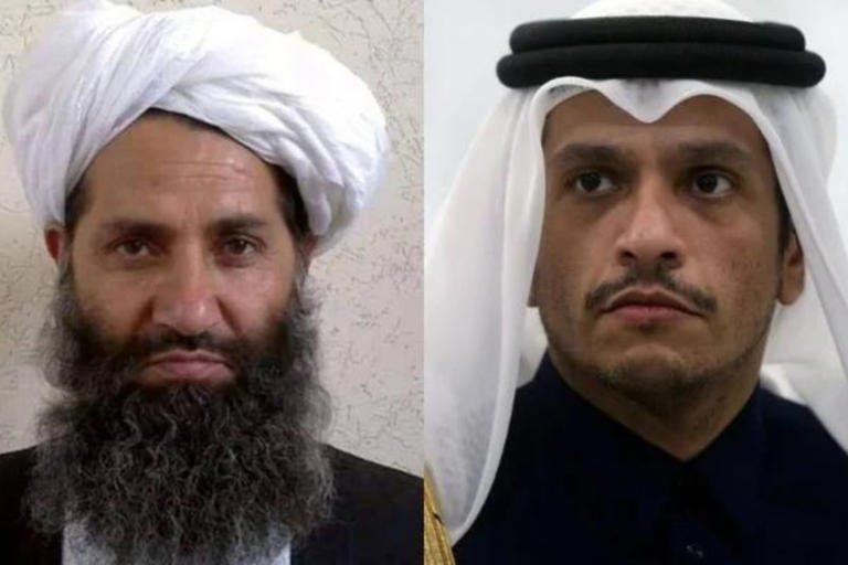 Taliban leader, Qatar PM in Kabul meeting
