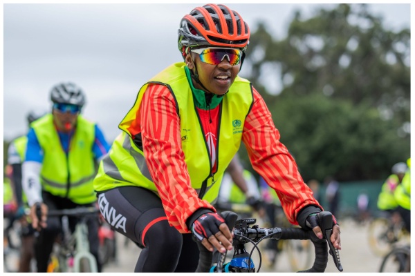 First Lady calls for safe cycling lanes