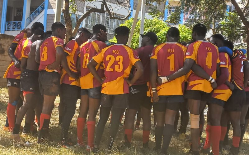 Blak Blad in  a past match. They are seeded top in Pool A. PHOTO/Blak Blad RFC/Facebook.