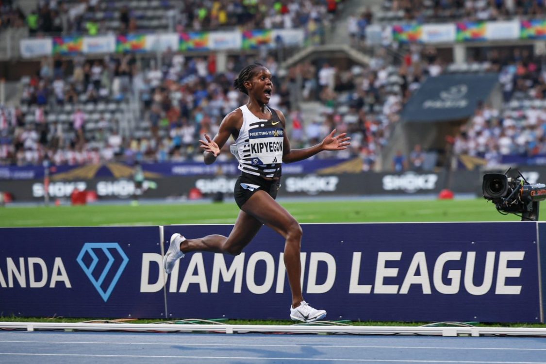 Faith Kipyegon: Tipped for greatness