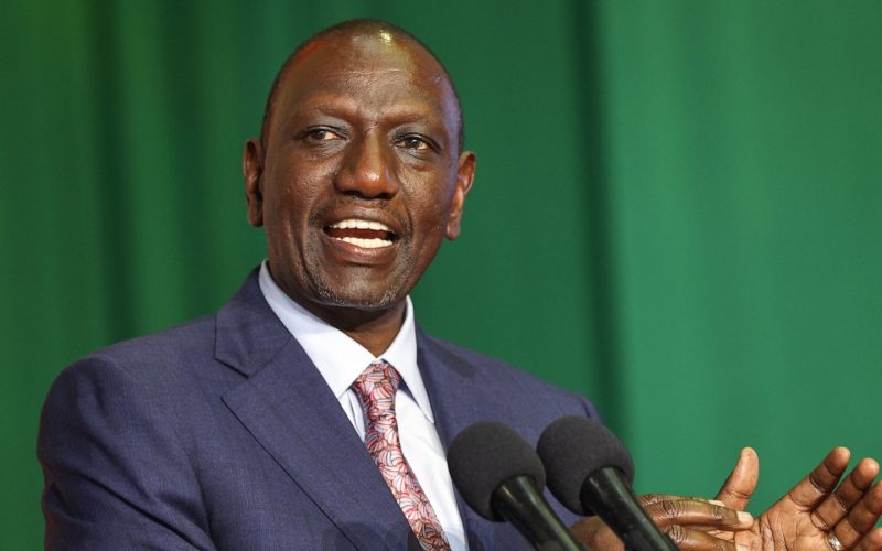 President William Ruto during a past function. PHOTO/William Ruto (@WilliamsRuto)/Twitter