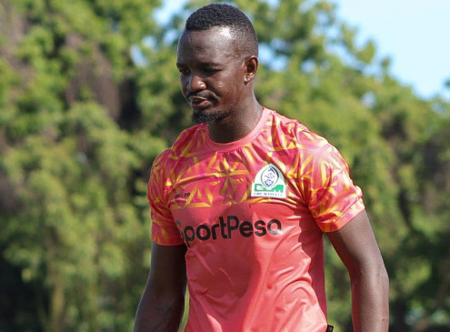 Gor Mahia goalkeeper Gad Mahews. PHOTO/Gad Mathews/Facebook.