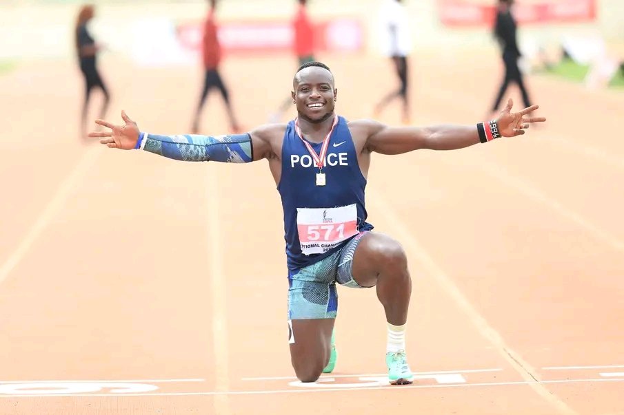 Sprinter Mark Odhiambo hails Omanyala despite faltering in World Championship