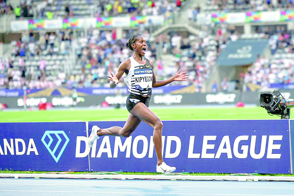 Faith Kipyegon confident of breaking another record