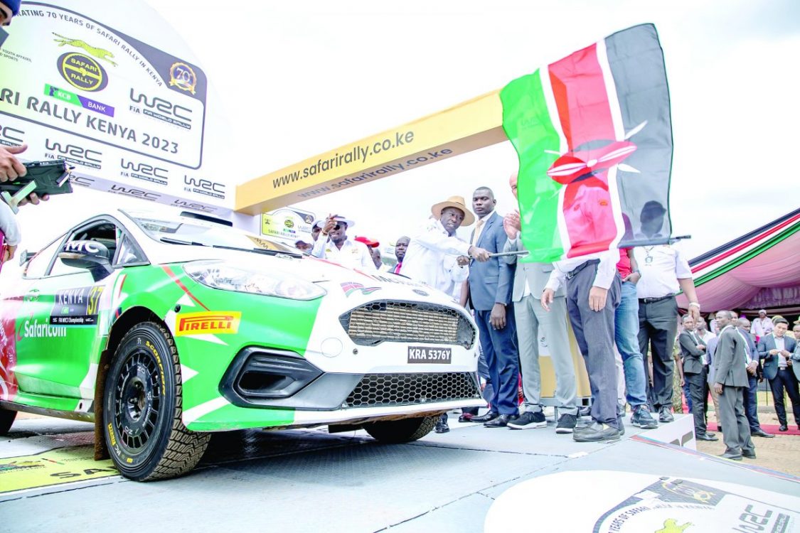 Safari Rally off to thrilling pace