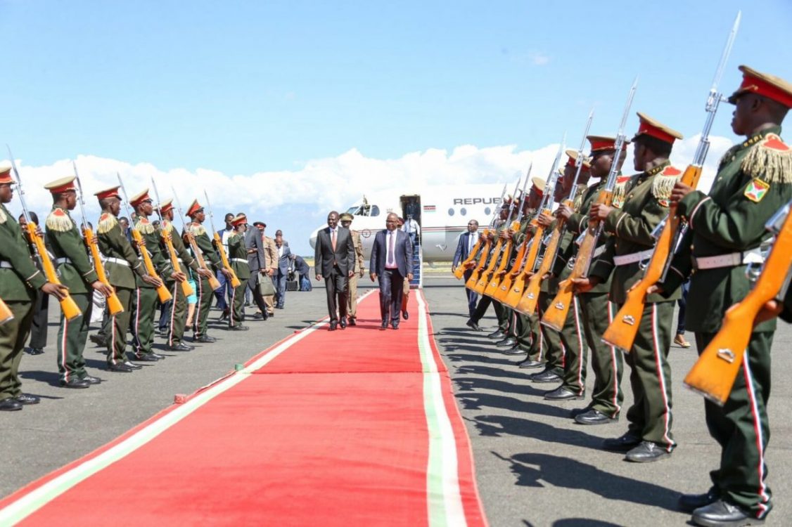 Ruto lauds peace process in eastern DRC