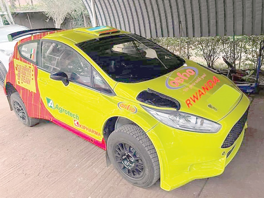 Rwandese sensation ready for WRC