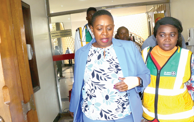 Sabina’s saga leaves seven MPs thrown out of House