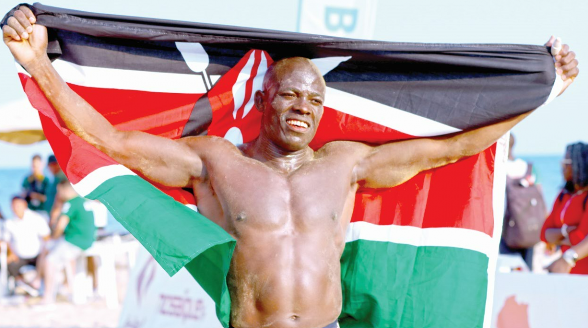 Omumasaba earns Kenya’s second medal at Continental Beach Games