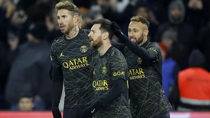 Sergio Ramos announces he is joining Lionel Messi in leaving PSG
