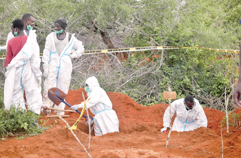 Tears as four relatives who died in Shakahola starvation cult buried