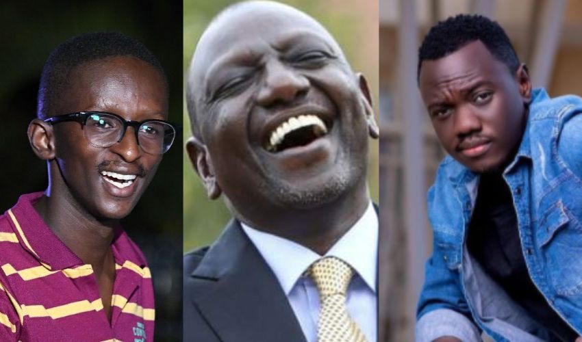 Light moment as Ruto claims that Butita, Njugush earn more than his salary