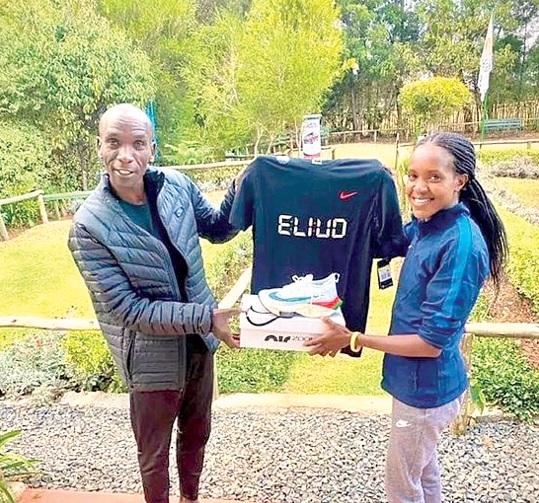 Kipyegon: How Eliud Kipchoge inspired me