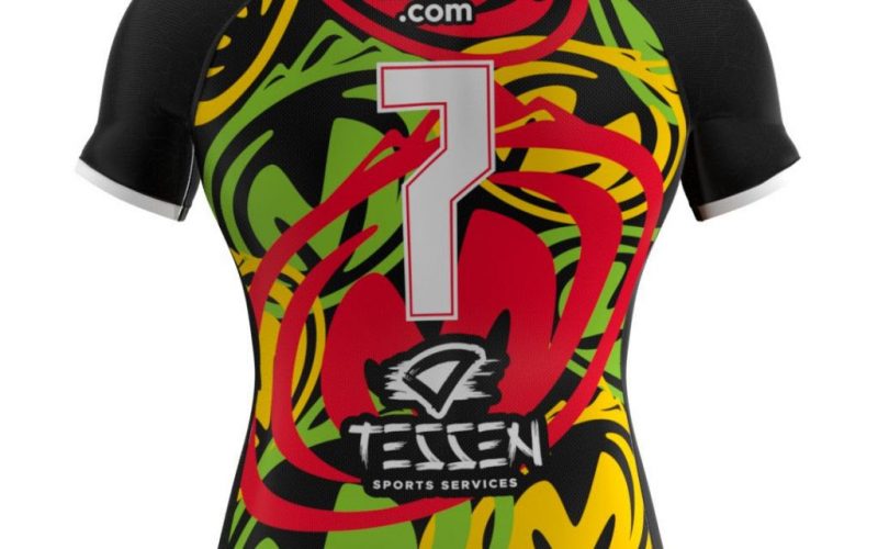 Mwamba Rugby Football Club new kits. PHOTO/Mwamba RFC.