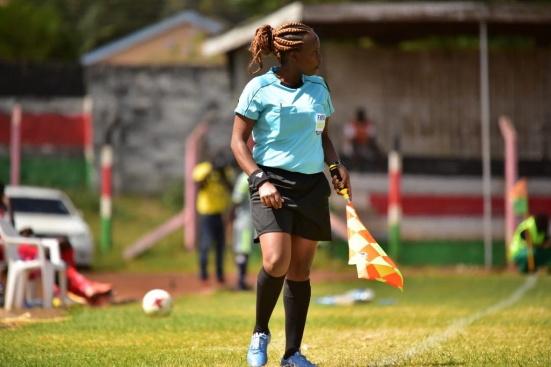 Kenyan referee Njoroge set to make history in FIFA Women’s World Cup