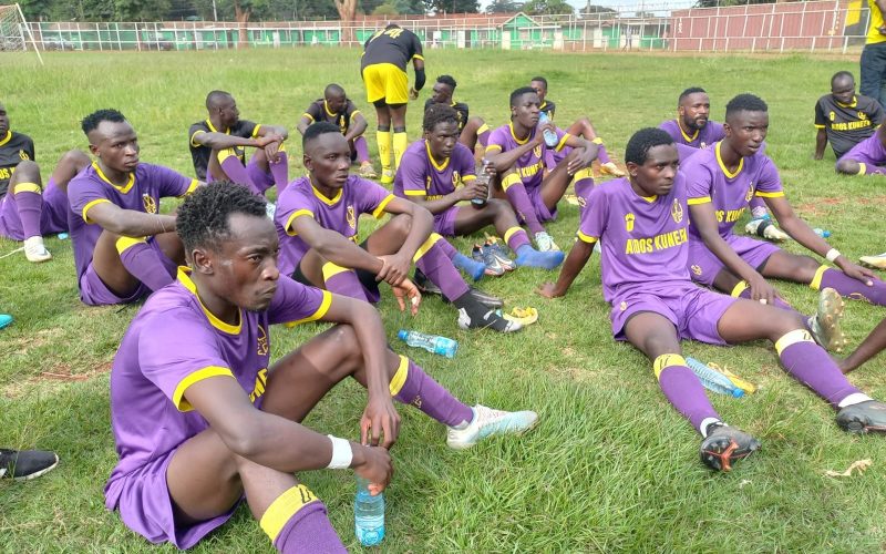 Wazito FC players in a past FKF PL match. PHOTO/Wazito/Facebook.