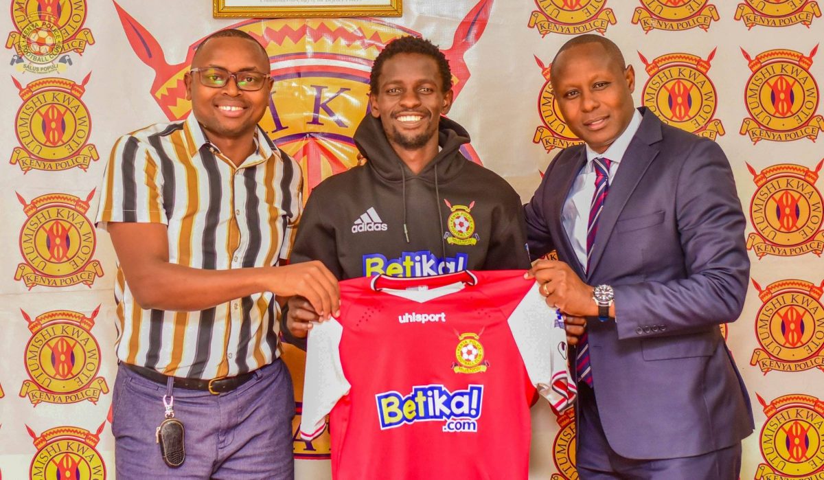 Kenya Police sign talented Otieno from Sharks