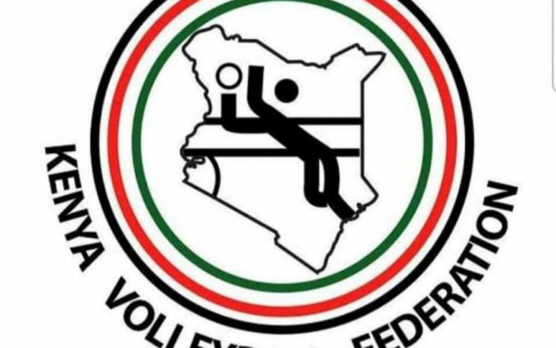 Kenya Volleyball Federations Elections logo. PHOTO/KVF