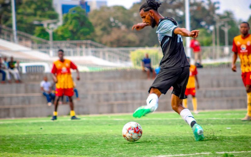 Former AFC Leopards midfielder Ibrahim Mao at KMC FC. PHOTO/KMC FC/Facebook