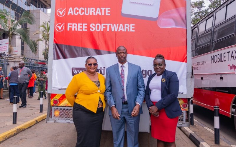 Ag. Commissioner Domestic Taxes David Mwangi. PHOTO/(@KRACorporate)/KRA/Twitter.