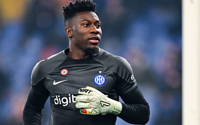 Inter Milan goalkeeper Andre Onana. PHOTO/Sky Sports.