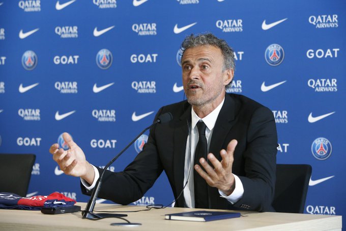 PSG appoint former Spain, Barcelona boss Luis Enrique as new head coach