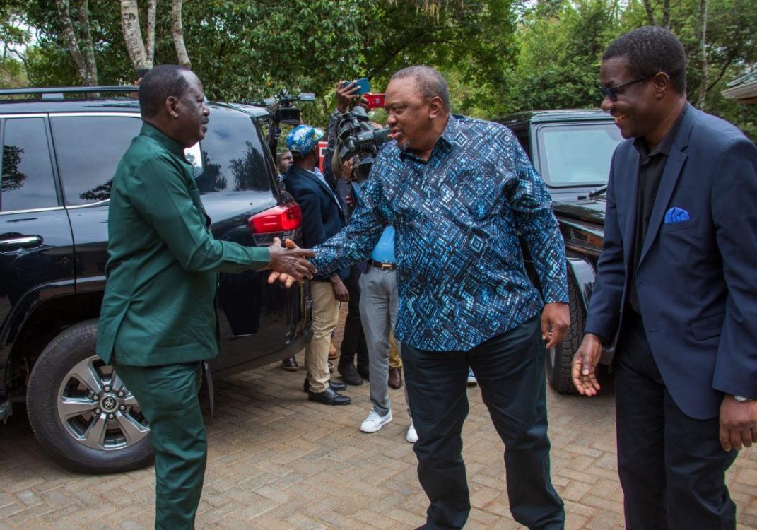 Uhuru joins Azimio principals for interdenominational prayers in Nairobi