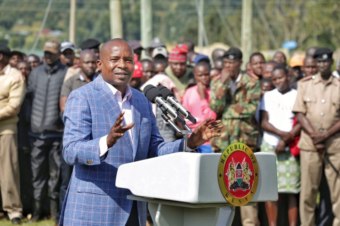 ‘Criminals who orchestrated Sondu chaos cannot be excused’ – Kindiki