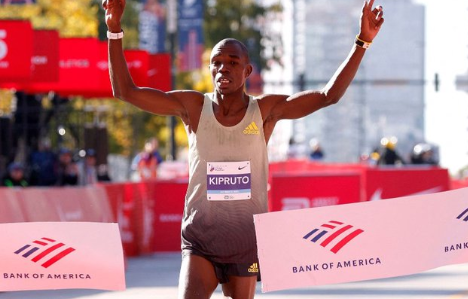 Benson Kipruto in a past World Athletics Championship action. PHOTO/(@WorldAthletics)/World Athletics/Twitter