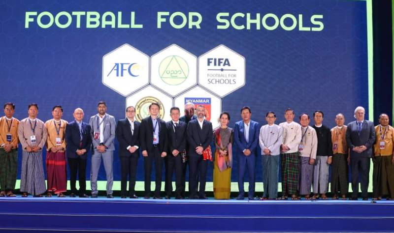 The Launch of FIFA's Football for school program. PHOTO/FIFA