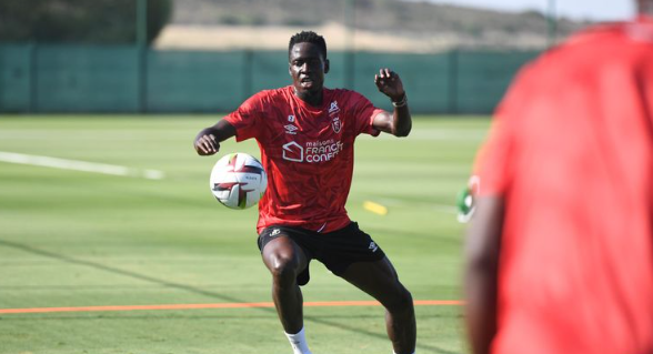 Stade de Reims defender Joseph Okumu. PHOTO/Stade de Reims