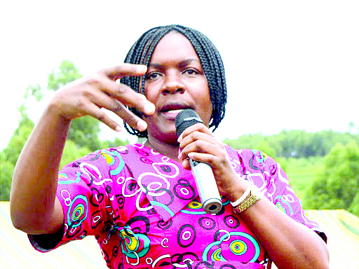 Woman rep roots for water sources care