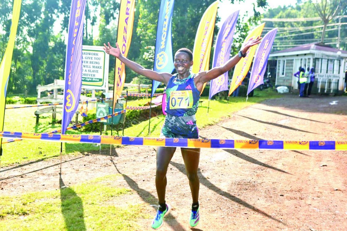 Kibiwott, Chepngetich take honours<br>at Nandi Re-discover 10km road race