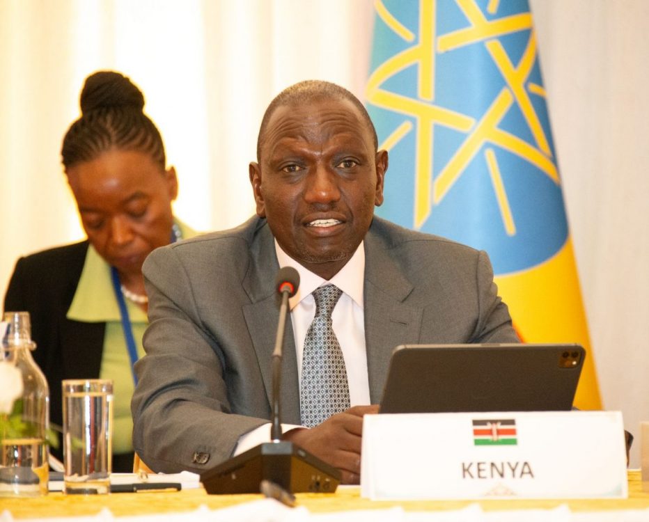 Ruto calls for Sudan ceasefire