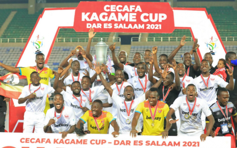 2021 CECAFA Kakamega Cup Champions. PHOTO/CECAFA.