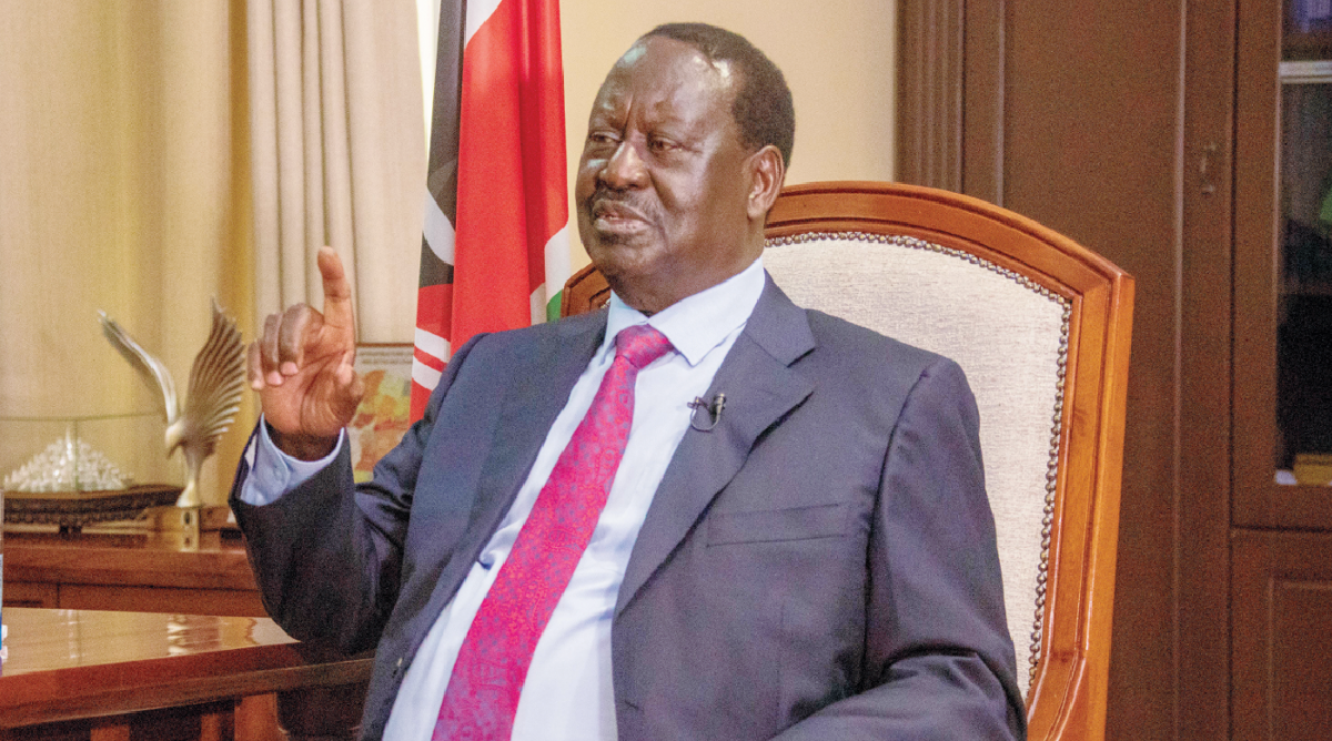 Raila speaks out after week of silence