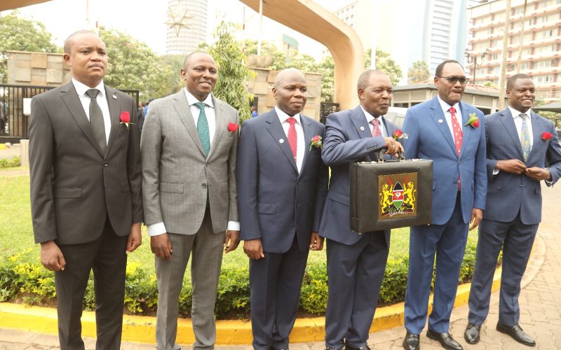 Treasury CS Njuguna Ndung'u. PHOTO/(@NAssemblyKE)/National Assembly/Twitter.