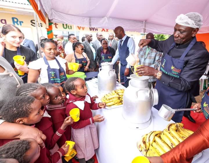 Ruto promises Murang’a farmers 20 milk coolers