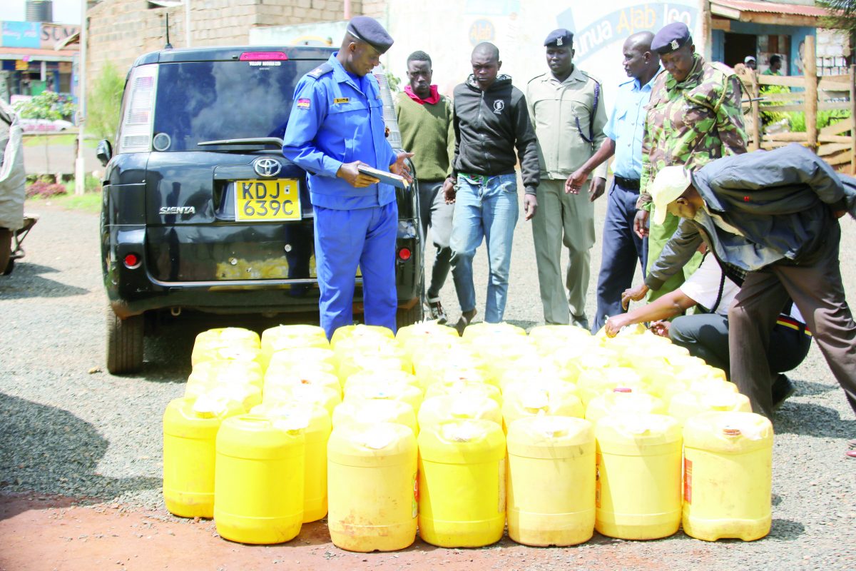 Police arrest teen ferrying illegal ethanol