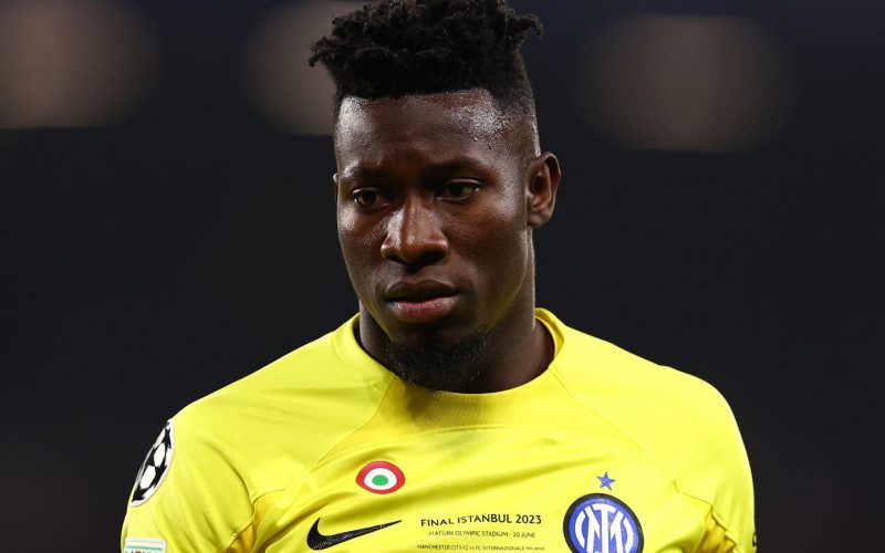 Inter Milan goalkeeper Andre Onana. PHOTO/Sky Sports.