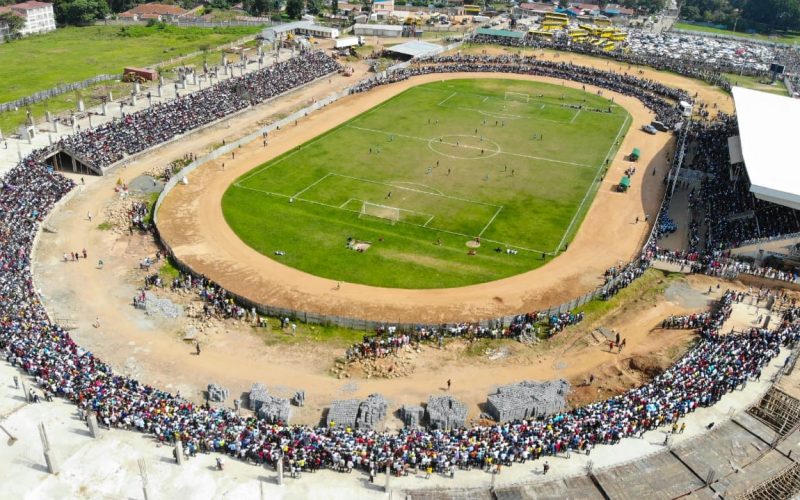 Areial view of Bukhungu Stadium. PHOTO/FCPA Fernandes Barasa OGW