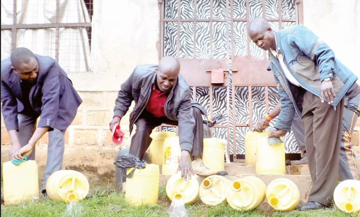 Where men sell household goods to buy alcohol, drugs