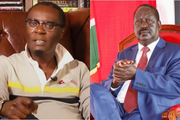 'You were disorganised' - Mutahi Ngunyi tells Raila truth about poll is not in server