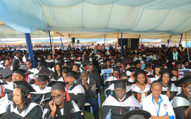 MKU Graduation. PHOTO/Moses Watangula