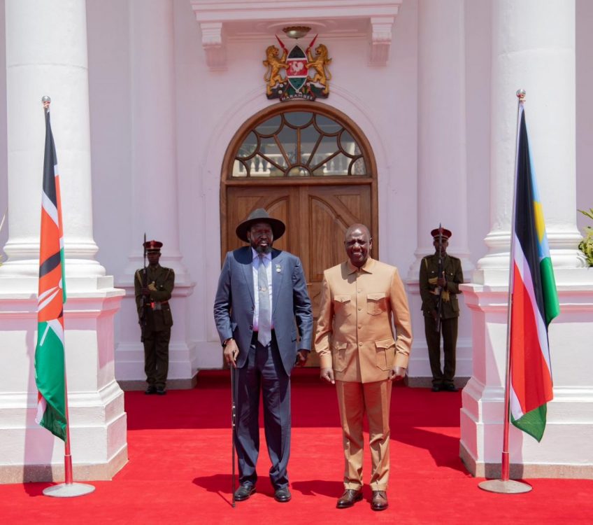 Ruto, Salva Kiir ink deal to lay fibre optic cable along Eldoret-Juba road