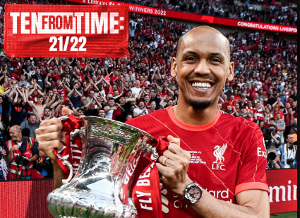 Liverpool and Brazil midfielder Fabinho. PHOTO/Liverpool