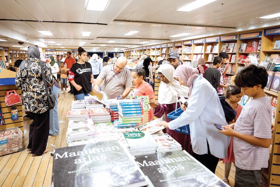 World’s largest floating library docks in Mombasa