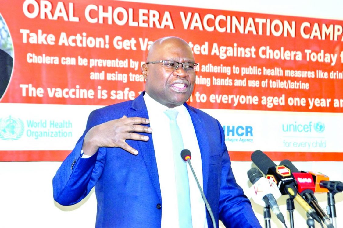 State to roll out oral cholera vaccines in eight counties