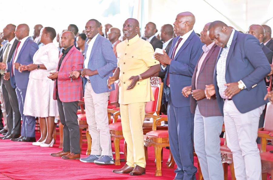 Ruto: Time to put our differences aside