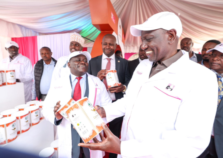 Ruto promises to double milk production in 5 years